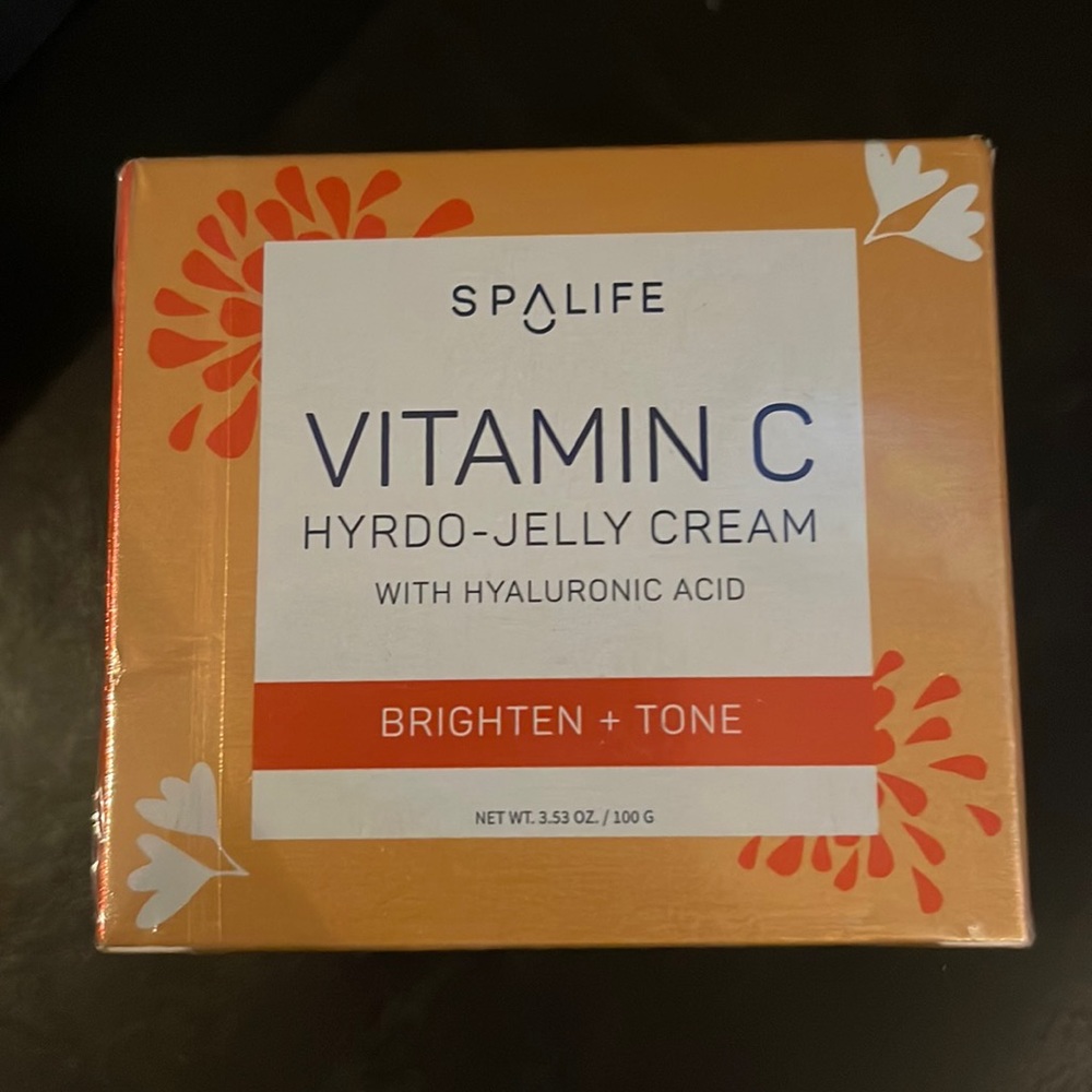 NEW SPA LIFE VITAMIN C HYDRO JELLY CREAM w Hyaluronic Acid